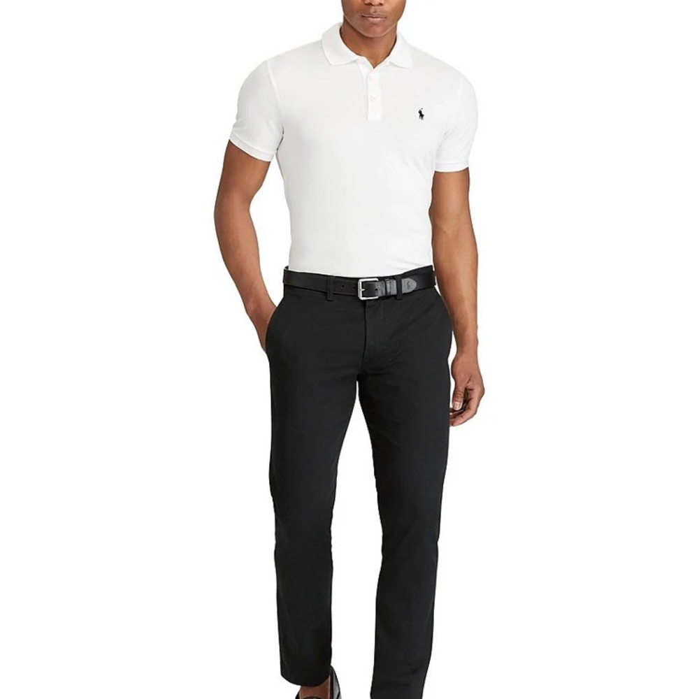 Ralph Lauren, stretch men’s size 34x32L slim‎ fit, classic dress pant black